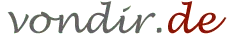 vondir.de Logo